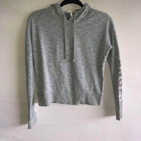 Women's Victoria's Secret Angel Grey Sweatshirt Hoodie - Picture 2 of 7